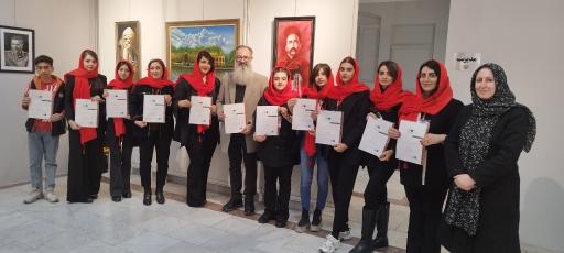 عکس آموزشگاه نقاشی حس نقاشی