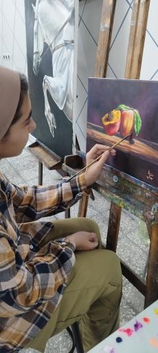 عکس آموزشگاه نقاشی حس نقاشی