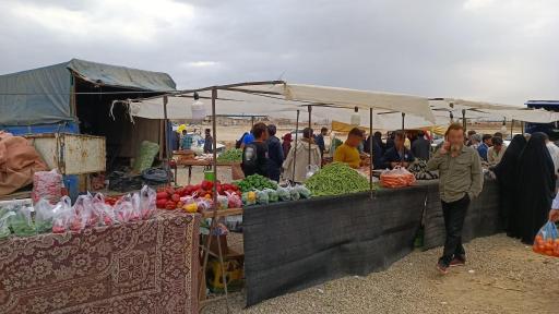عکس یکشنبه بازار کلهری شهر قائم