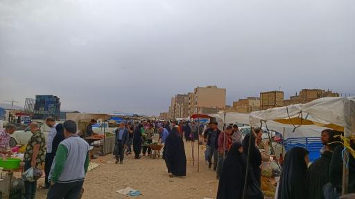 عکس یکشنبه بازار کلهری شهر قائم