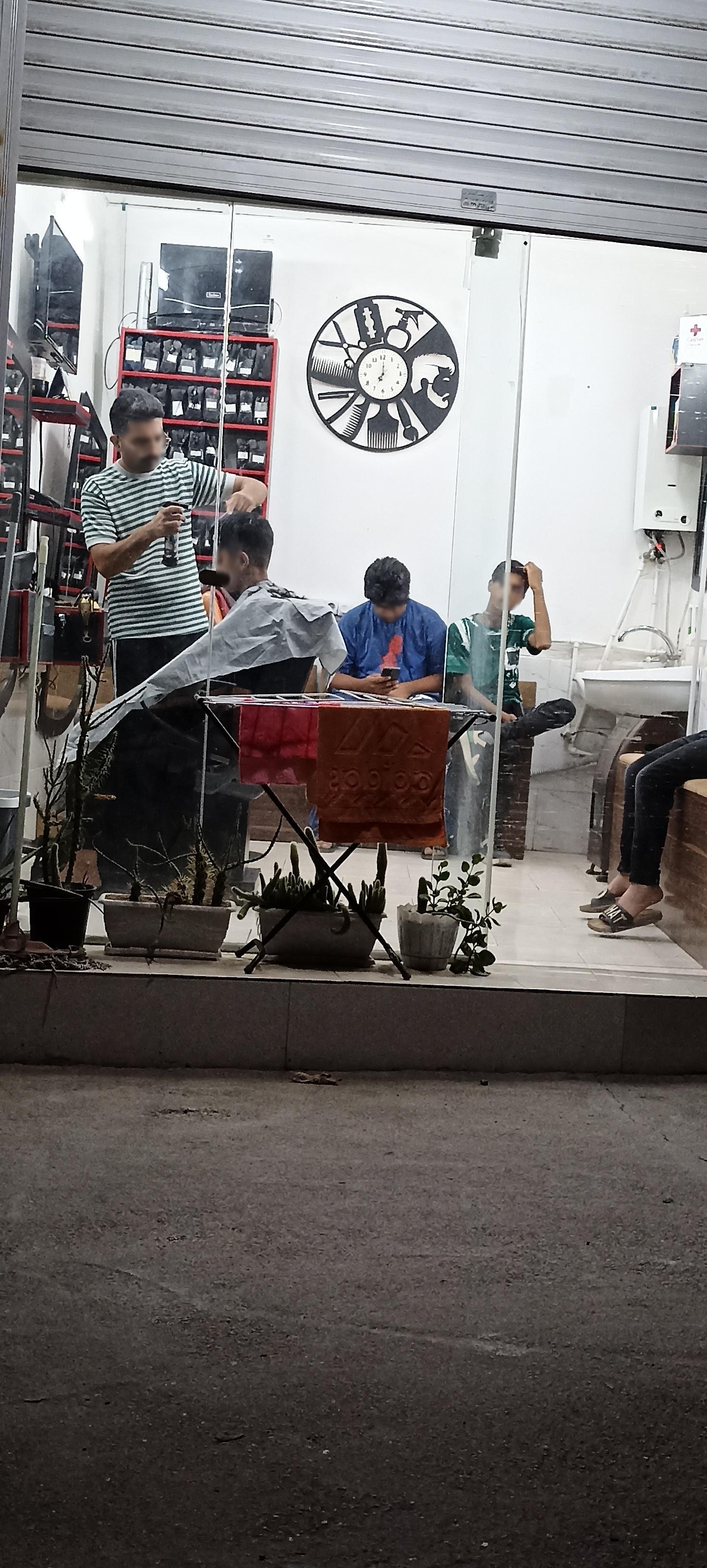 عکس پیرایش عصر مو (رضا اسماعیلی)