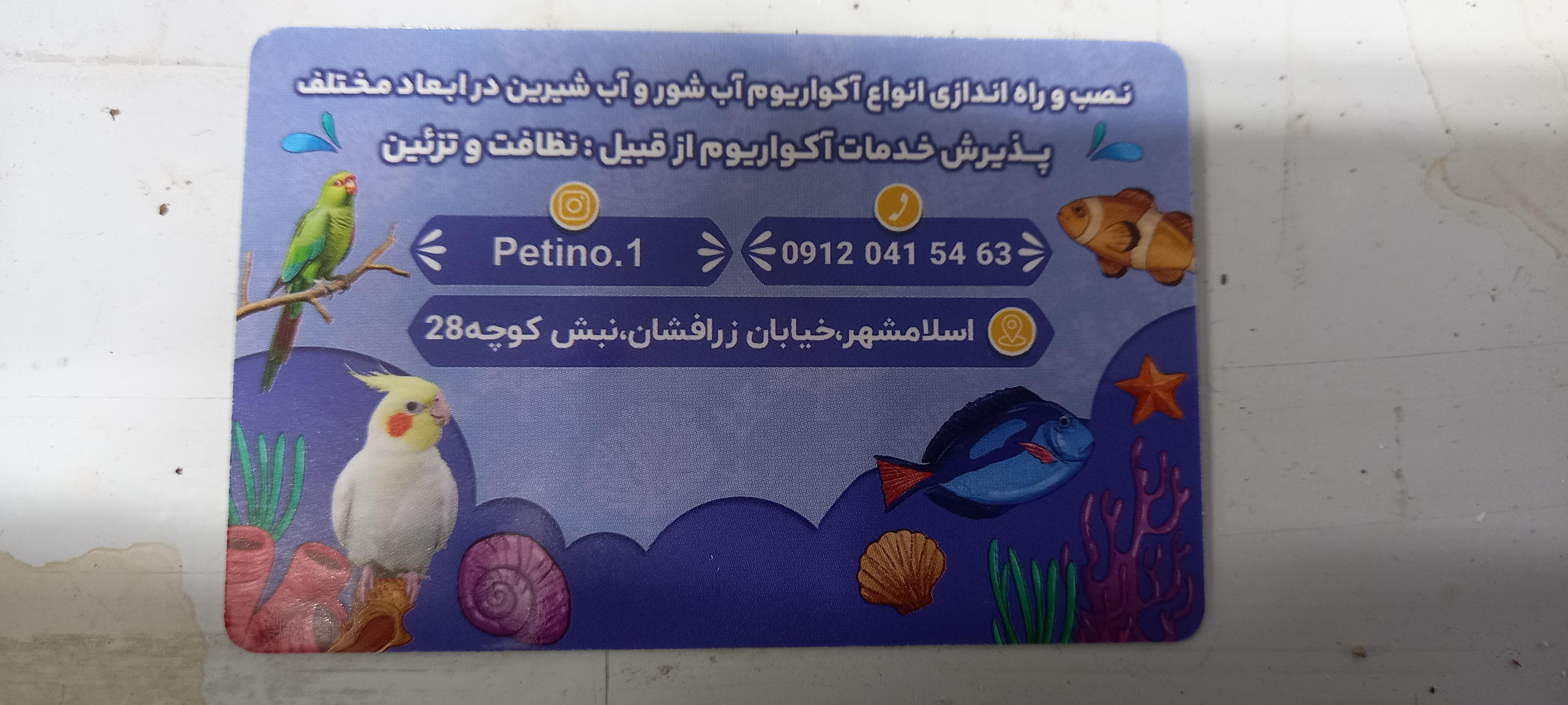 عکس اکواریوم وپت شاپ