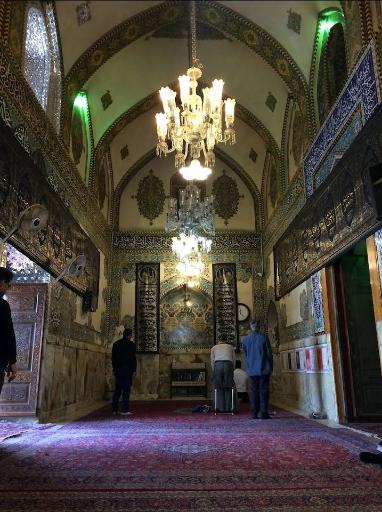 عکس آرامستان امامزاده عبدالله (ع) و گلزار شهدای شهرری