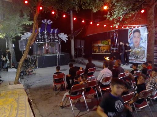 عکس هیئت معظم انصارالحسین علیه السلام شهرک سیمان شرق 