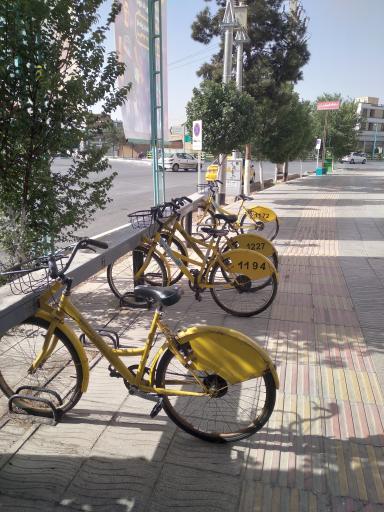 عکس ایستگاه دوچرخه