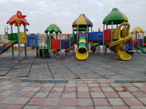 عکس زمین بازی کودکان بوستان شهید بهنام محمدی
