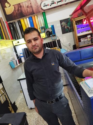 عکس تابلو سازی محسن