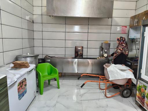 عکس فلافل و سبزی آماده سید