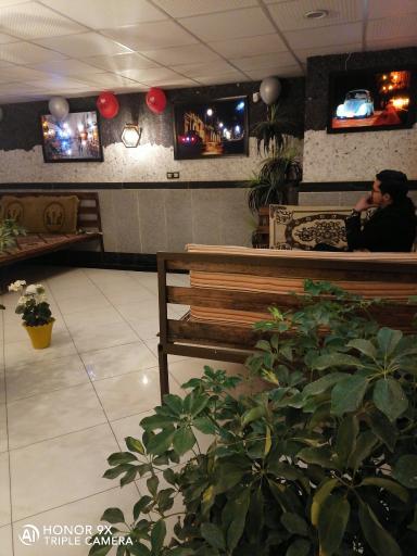 عکس رستوران سیاه و سفید