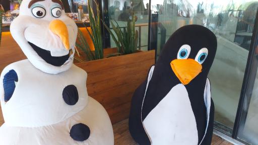 عکس پارک برفی پنگوئن