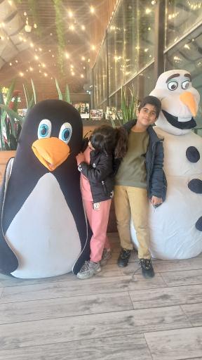 عکس پارک برفی پنگوئن