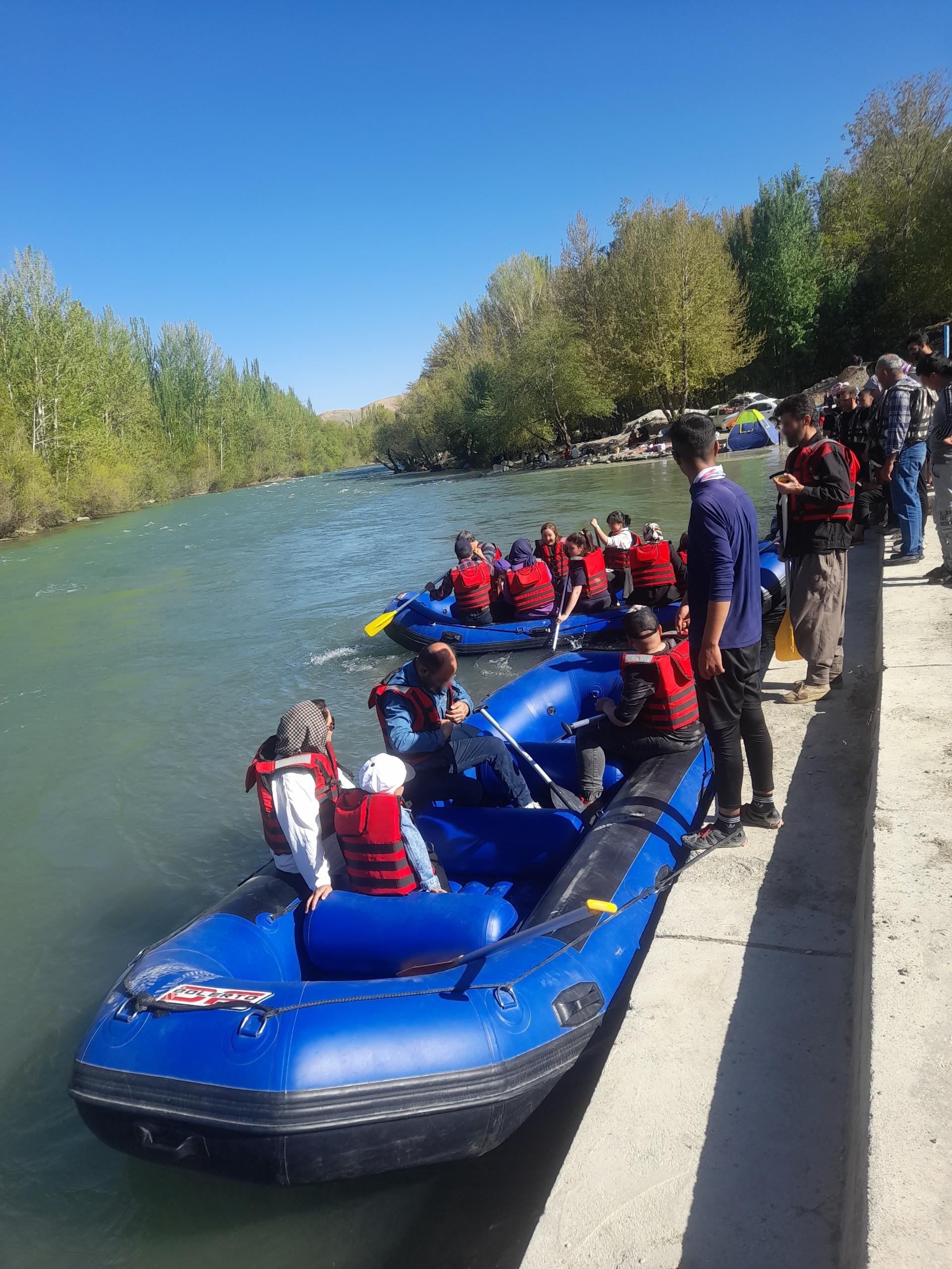 عکس قایقرانی  رفتینگ صدف