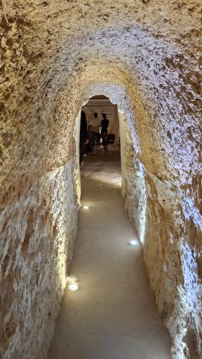 عکس ورودی 2 شهر زیرزمینی نوش آباد