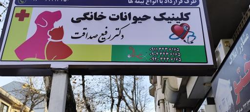 عکس کلینیک دامپزشکی حیوانات خانگی دکتر رفیع صداقت