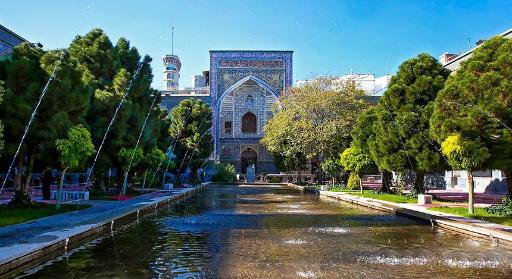 عکس مدرسه میرزا جعفر