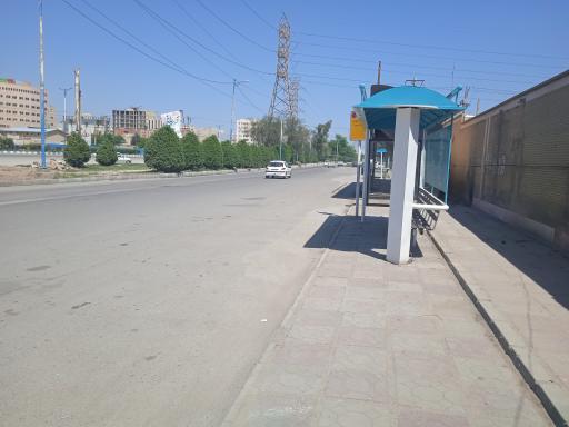 عکس ایستگاه اتوبوس چهارشیر شهرداری م3