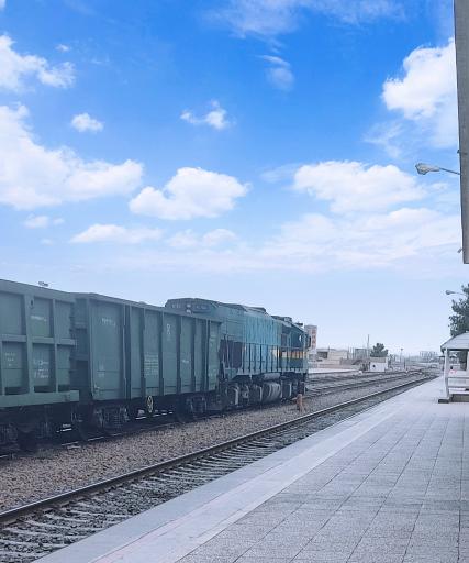 عکس ایستگاه راه آهن کاشان