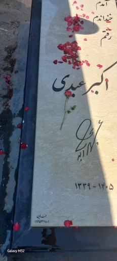 عکس قطعه 88 هنرمندان