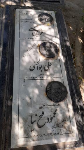عکس قطعه 88 هنرمندان
