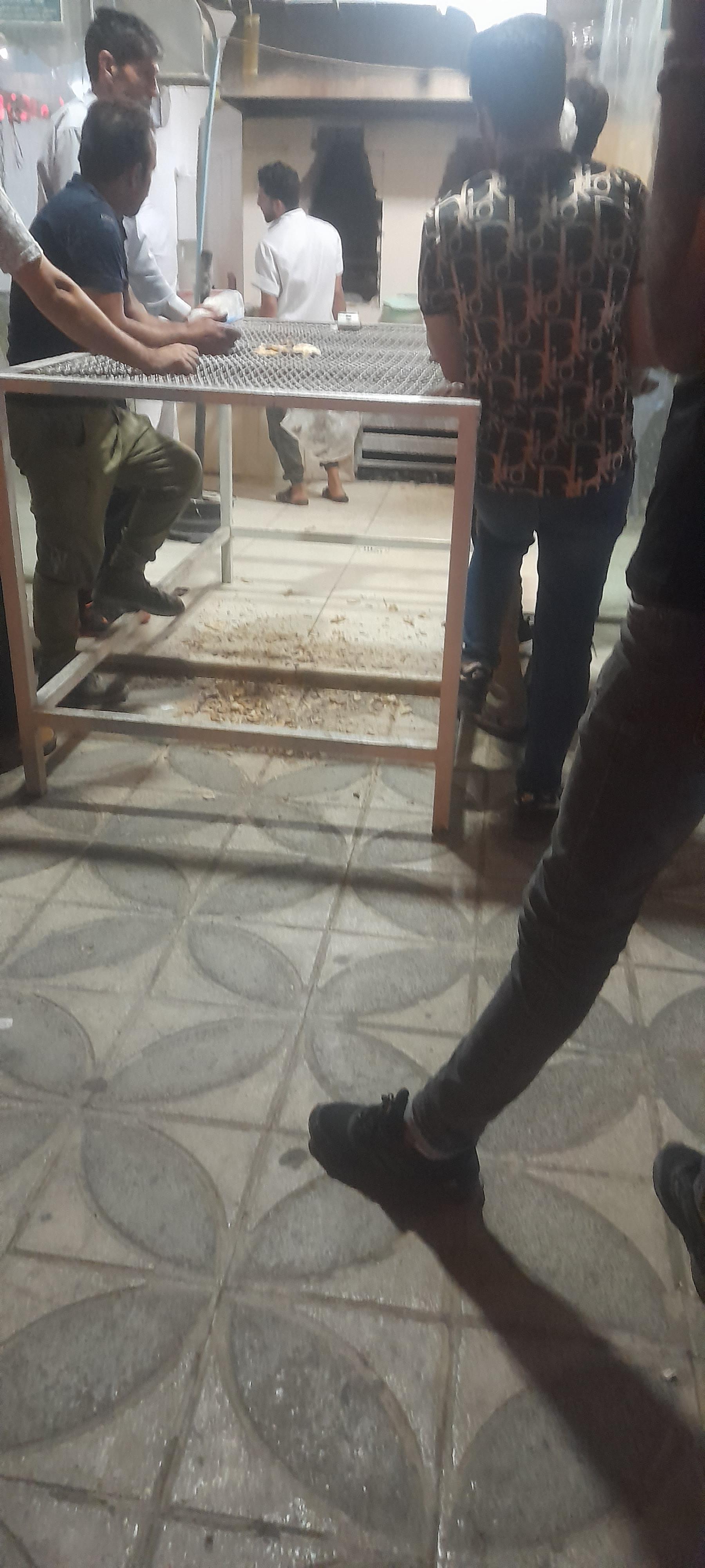 عکس نانوایی سنگکی