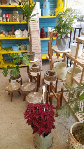 عکس گل فروشی و سفال مهستان