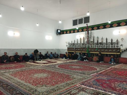 عکس حسینیه‌ هیات زنجیر زنان کوریجان