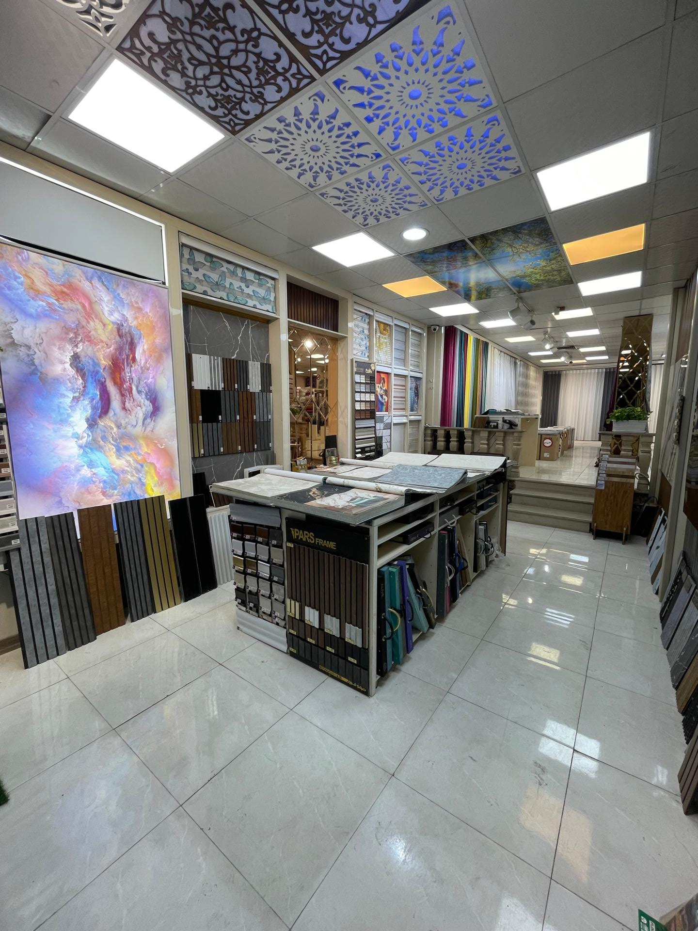 عکس لوازم پرده کرج بافت