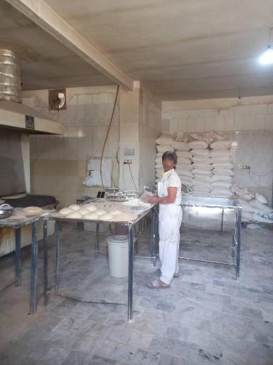 عکس نانوایی تافتون مولوی