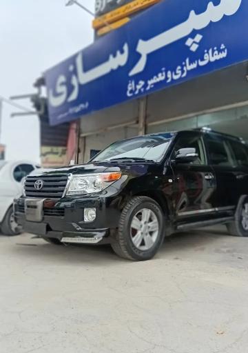 عکس سپرسازی و شفاف سازی چراغ محسن همایونی
