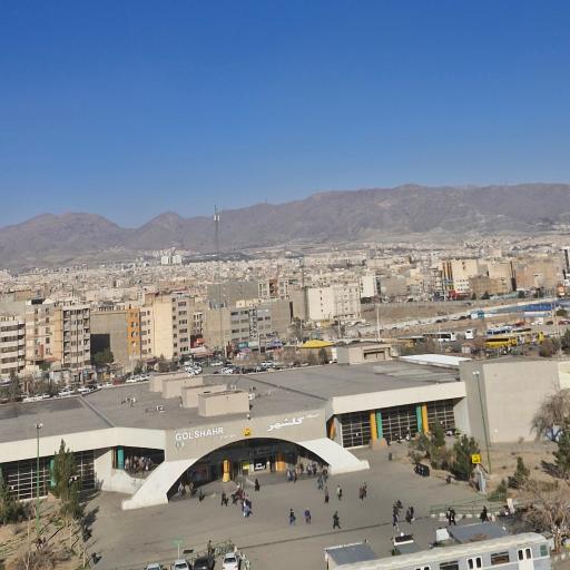 عکس ورودی ایستگاه مترو گلشهر