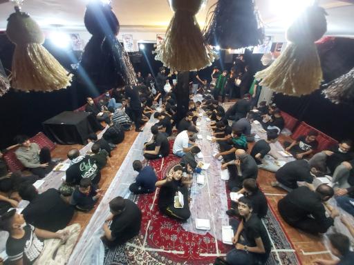 عکس بزم دلسوختگان حضرت حیدر (هیئت الزهرا)