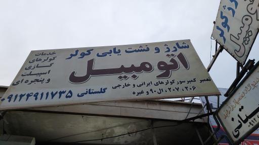 عکس شارژ کولر اتومبیل گلستانی 