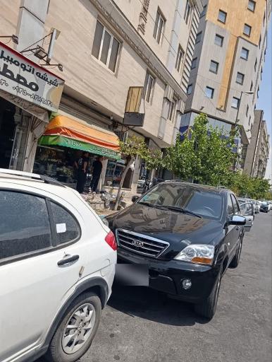 عکس شیشه اتومبیل مصطفی‌‌‌