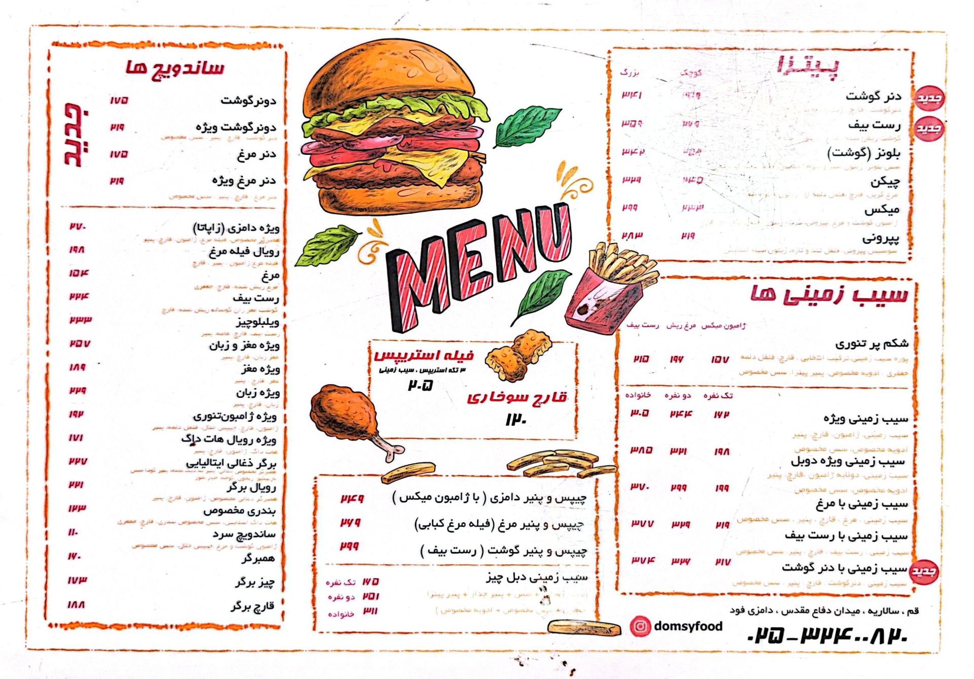 عکس دامزی فود