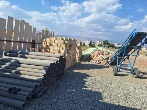 عکس مصالح ساختمانی ساوج