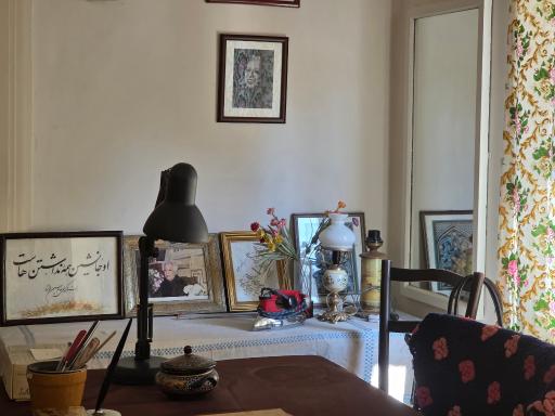 عکس خانه موزه سیمین دانشور و جلال آل احمد