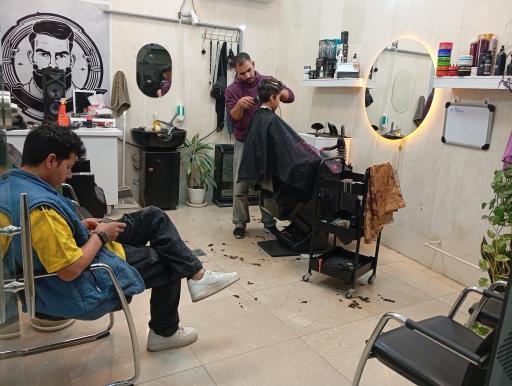 عکس آرایشگاه مردانه محمد امین 