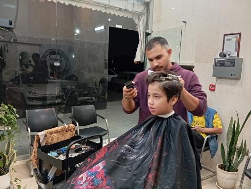 عکس آرایشگاه مردانه محمد امین 
