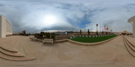 عکس شهدا گمنام دانشگاه آزاد قزوین