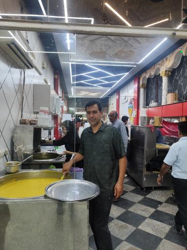 عکس آش و حلیم چمن زار