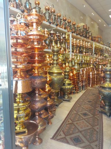 عکس صنایع مس حاج غلام