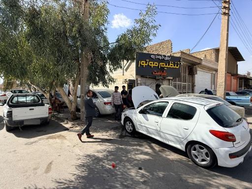 عکس تنظیم موتور شرافت 