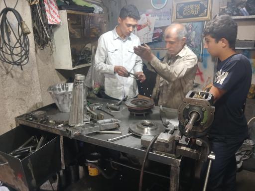 عکس اتو مکانیکی سید عباس افضلی