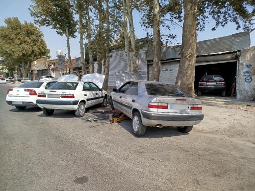 عکس تعمیرگاه زانتیا بهزاد شاکری