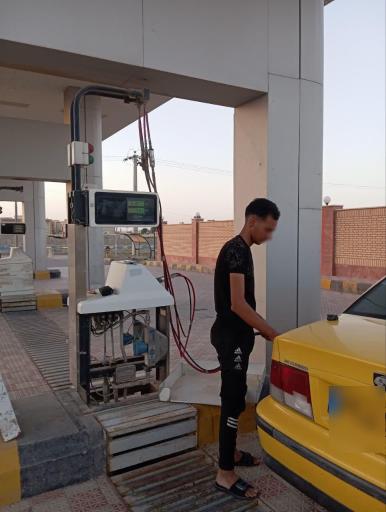 عکس جایگاه گاز CNG زواره