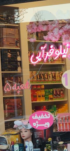 عکس لوازم آرایشی نیلوفر آبی