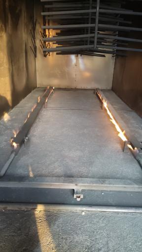 عکس کارگاه جوشکاری و رنگ کوره ای