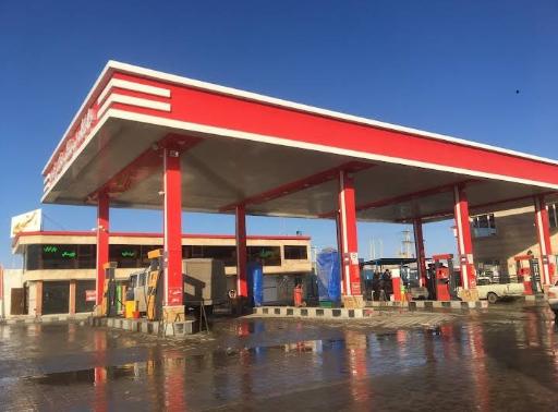 عکس جایگاه نگین غرب بنزین و CNG