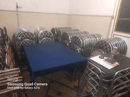 عکس اجاره میز و صندلی تاشو و سیستم صوت حامد قدسی