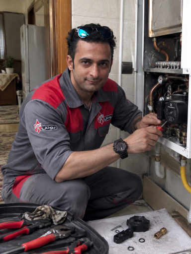 عکس تعمیرات کولر و پکیج و تصفیه اب جعفریان